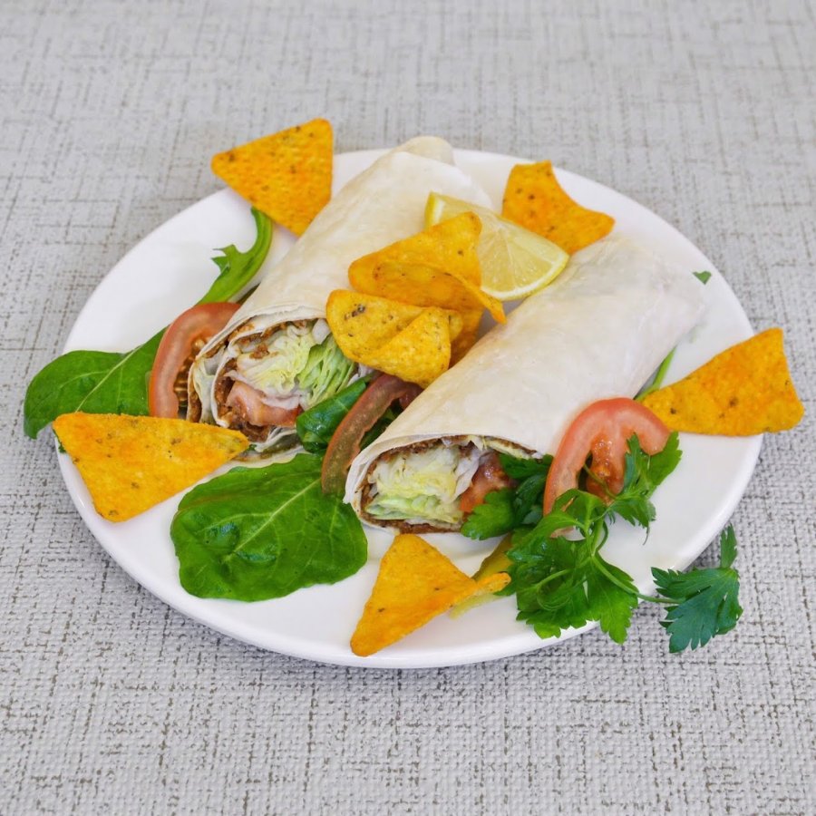 Doritos'lu Çiğ Köfte Dürüm